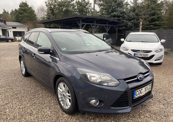 Ford Focus cena 23900 przebieg: 153000, rok produkcji 2013 z Nysa małe 326